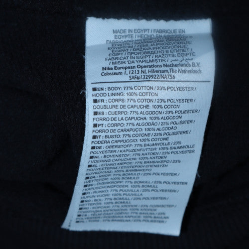 Nike Men's Black Pullover Hoodie M Regular Fit Sports Fleece - Image 6