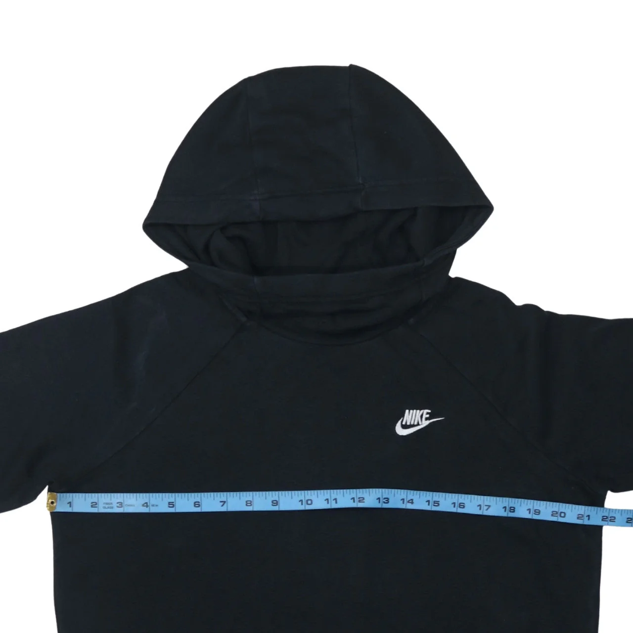 Nike Men's Black Pullover Hoodie M Regular Fit Sportswear - Image 2