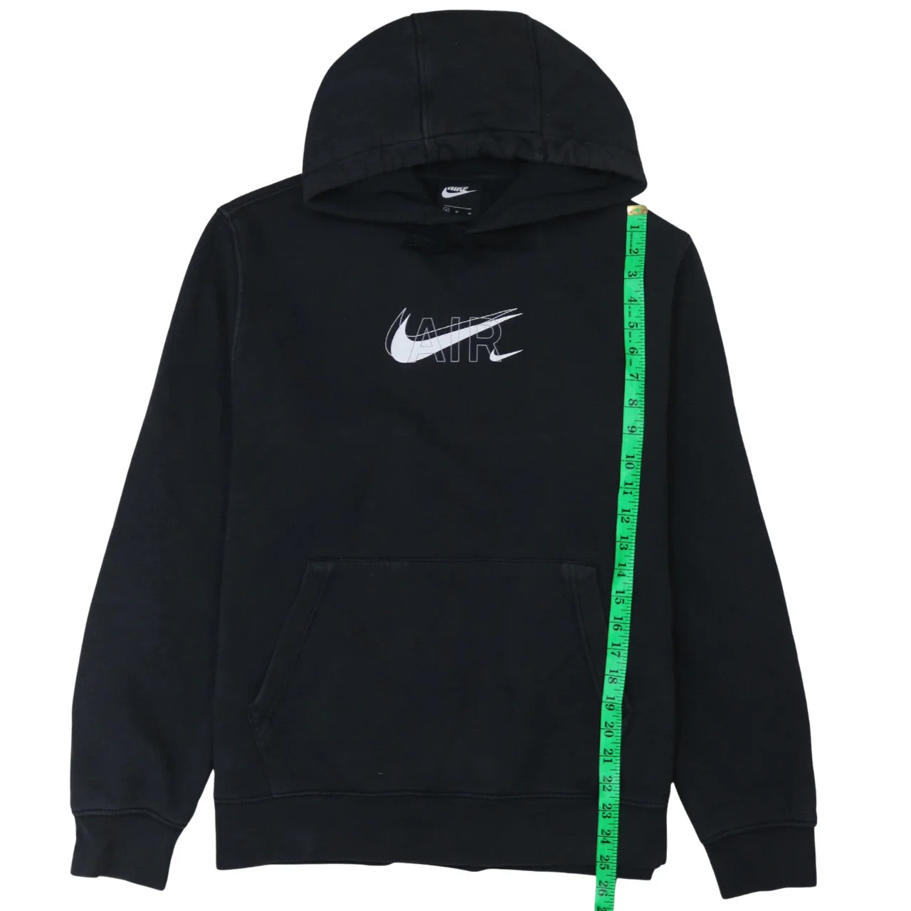 Nike Men's Black Pullover Hoodie M Sports Graphic Fleece - Image 2