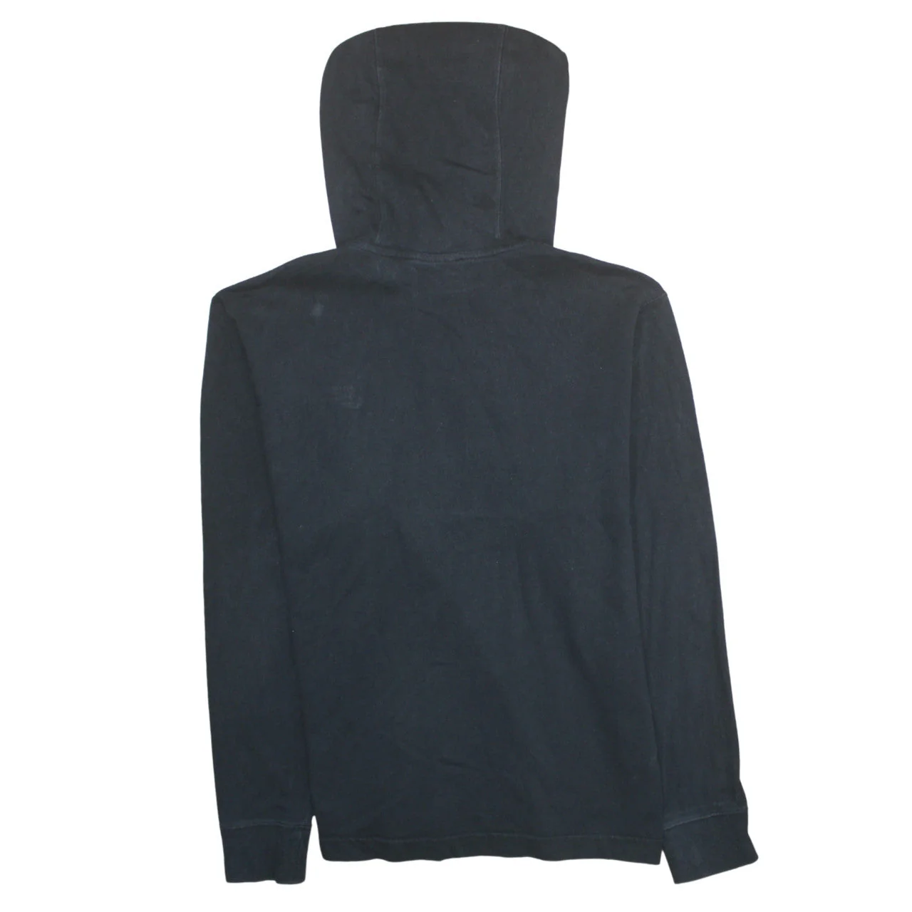 Nike Men's Black Pullover Hoodie Medium Cotton Sportswear - Image 4