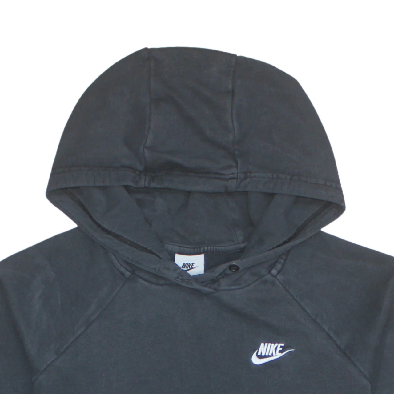 Nike Men's Black Pullover Hoodie Medium Fleece Sportswear - Image 7