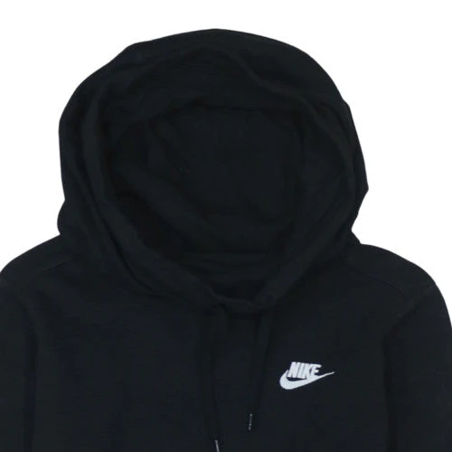 Nike Men's Black Pullover Hoodie S Regular Fit Logo Sweatshirt - Image 8