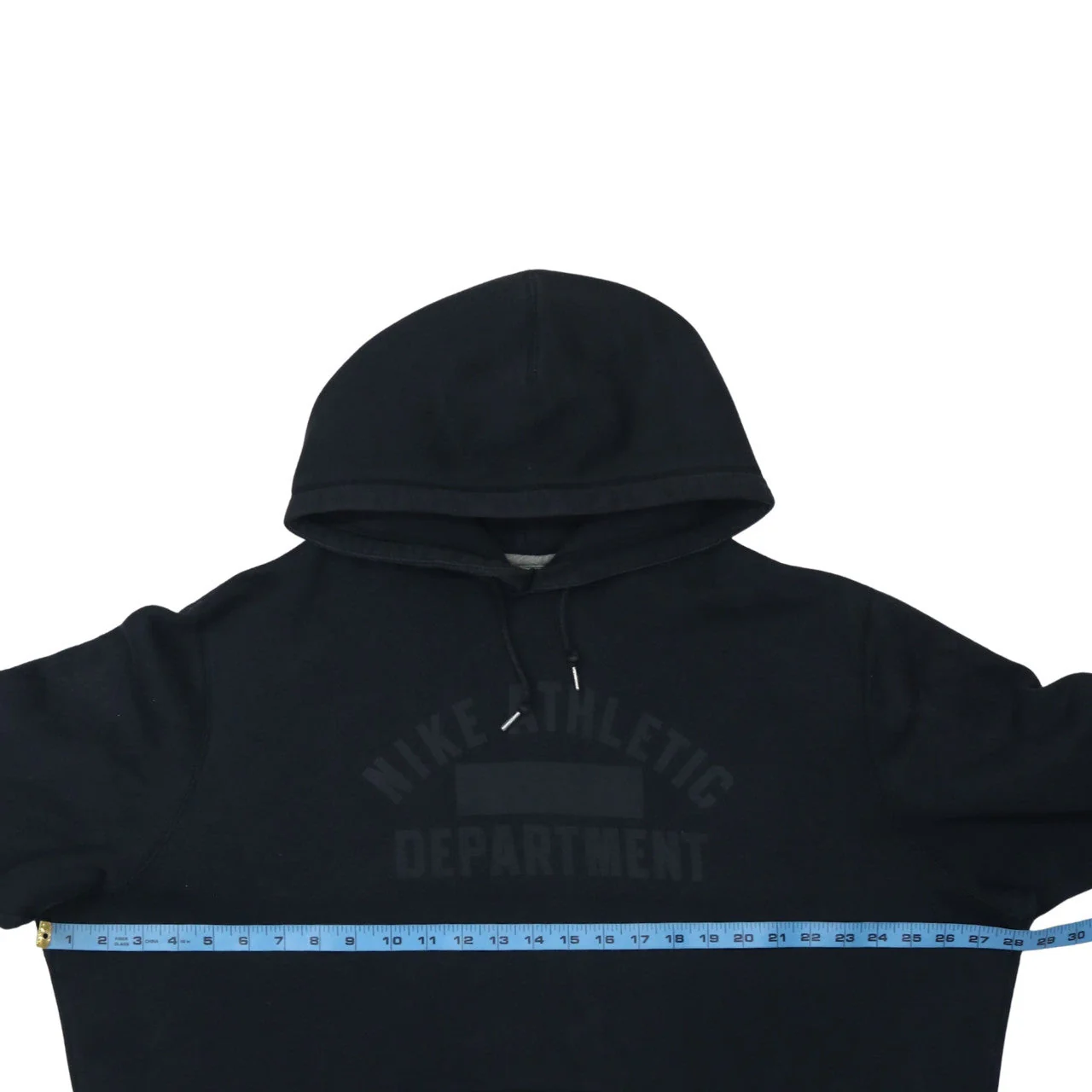 Nike Men's Black Pullover Hoodie Size L Athletic Department Fleece - Image 2