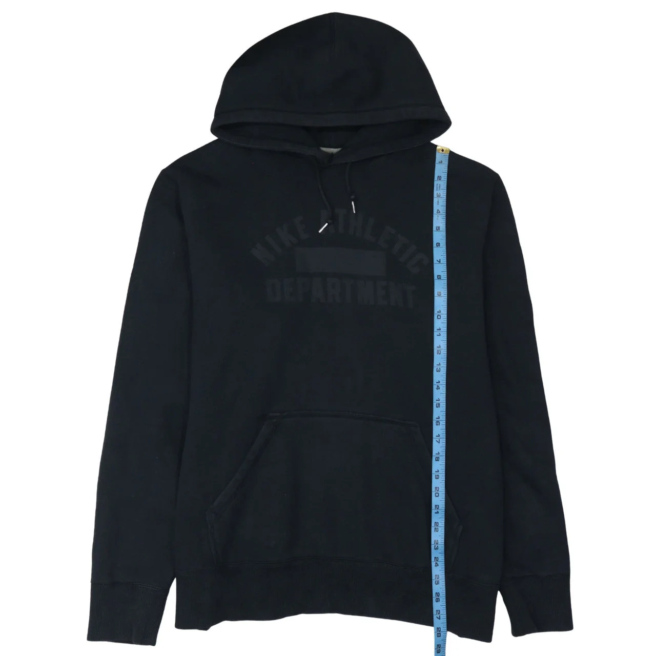 Nike Men's Black Pullover Hoodie Size L Athletic Department Fleece - Image 3