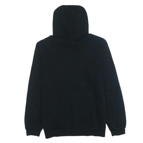 Nike Men's Black Pullover Hoodie Size L Graphic Fleece Sweatshirt - Image 4