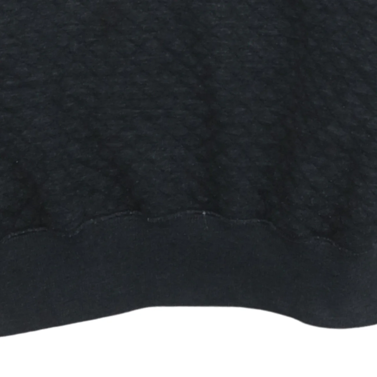 Nike Men's Black Pullover Hoodie Size L Logo Knit Sweatshirt - Image 7