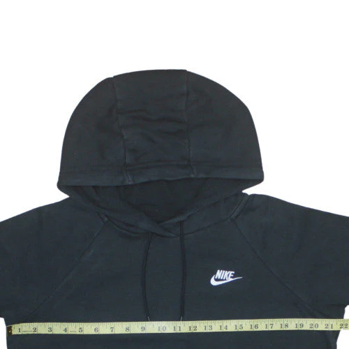 Nike Men's Black Pullover Hoodie Size S Fleece Sportswear - Image 2