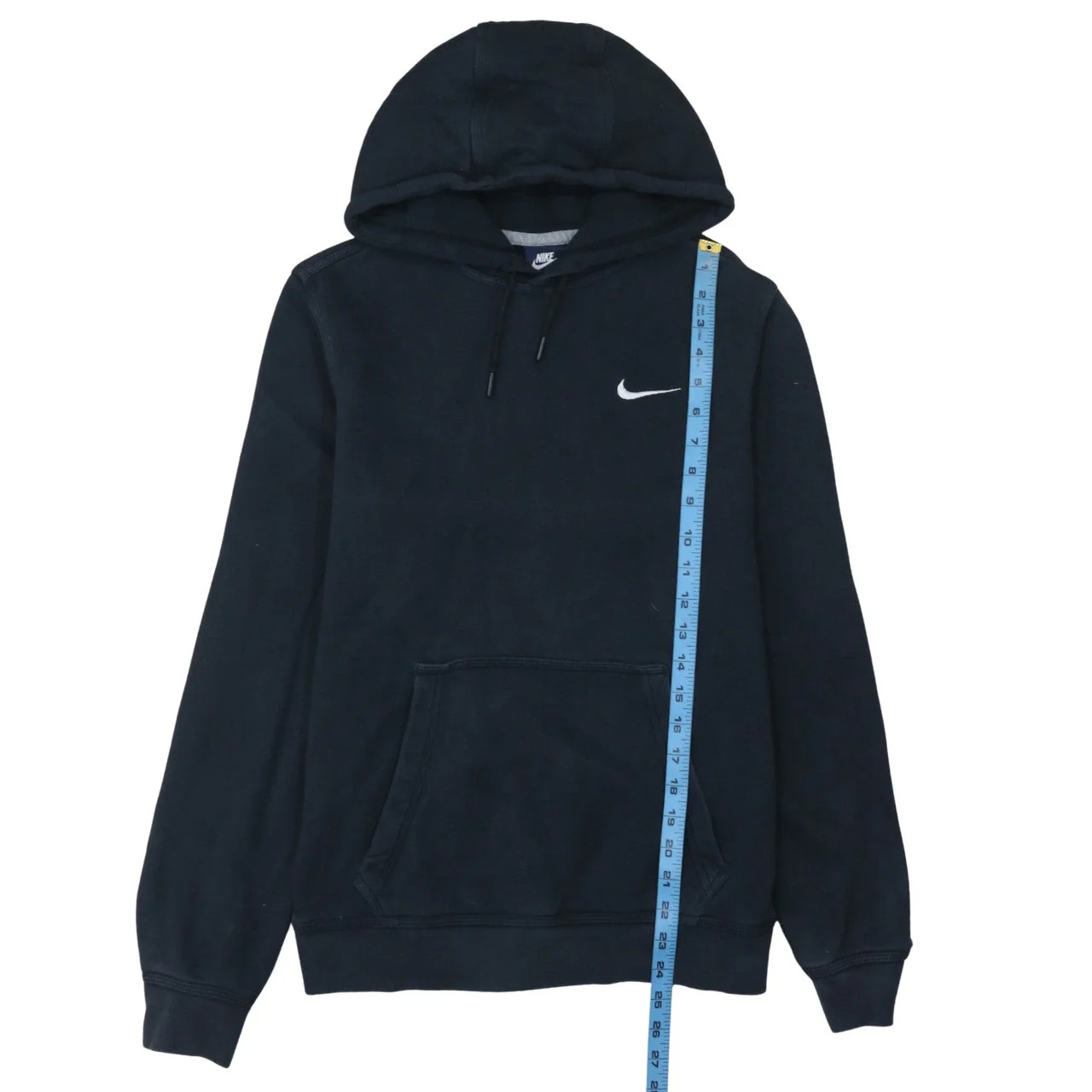 Nike Men's Black Pullover Hoodie Size S Regular Fit Fleece - Image 3