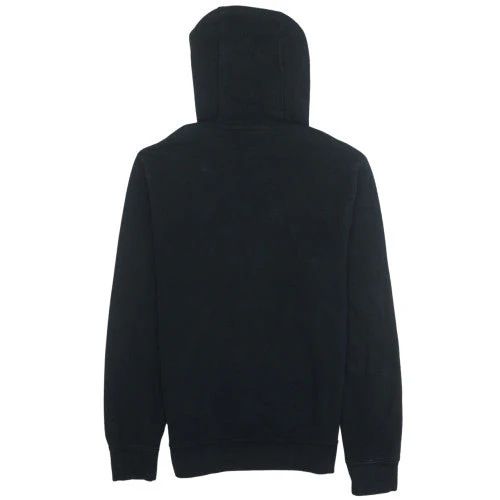 Nike Men's Black Pullover Hoodie Small Cotton Blend Fleece - Image 4