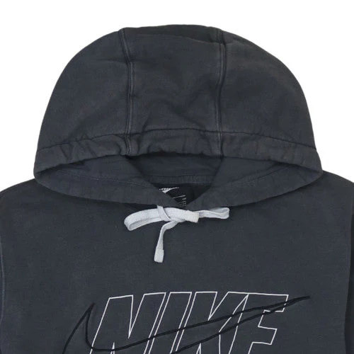 Nike Men's Black Pullover Hoodie Small Fleece Graphic Sportswear - Image 8