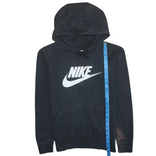 Nike Men's Black Pullover Hoodie Small Graphic Logo Sportswear - Image 2