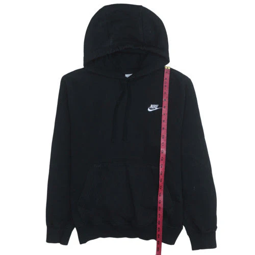 Nike Men's Black Pullover Hoodie Small Regular Fit Fleece - Image 3