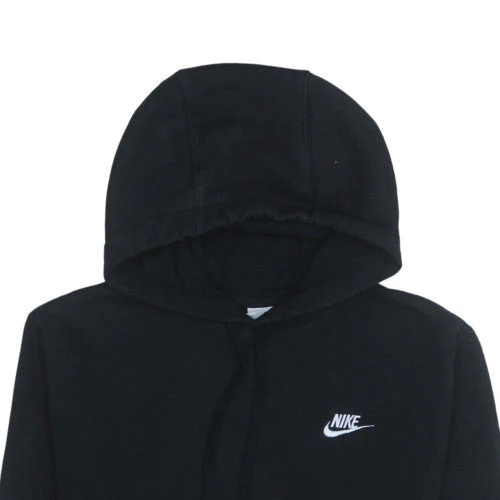 Nike Men's Black Pullover Hoodie Small Regular Fit Fleece - Image 7