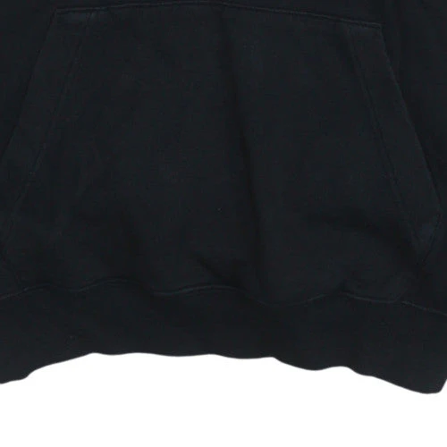 Nike Men's Black Pullover Hoodie Small Regular Fit Fleece - Image 8