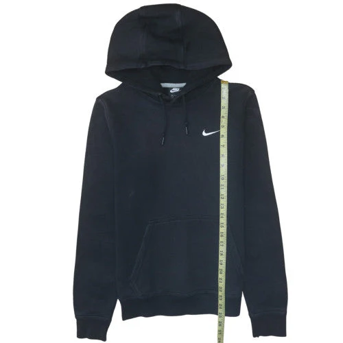 Nike Men's Black Pullover Hoodie Small Regular Fit Fleece Sweatshirt - Image 2