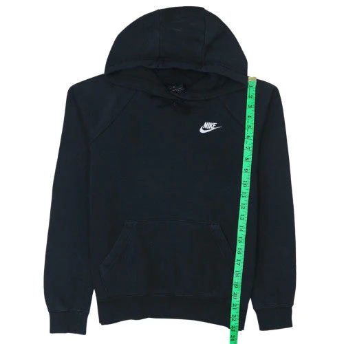 Nike Men's Black Pullover Hoodie XS Fleece Logo Sweatshirt - Image 3
