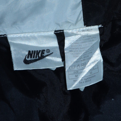 Nike Men's Black Red Windbreaker Retro Hooded Jacket Size M - Image 5