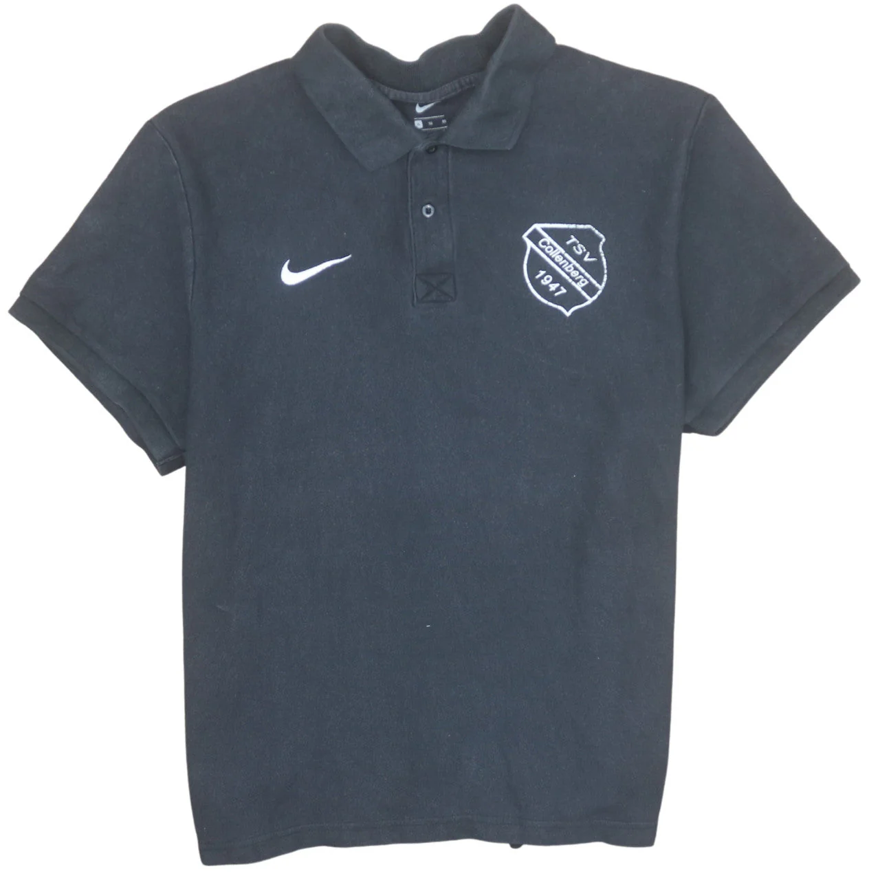 Nike Men's Black Short Sleeve Collared Polo Shirt XL