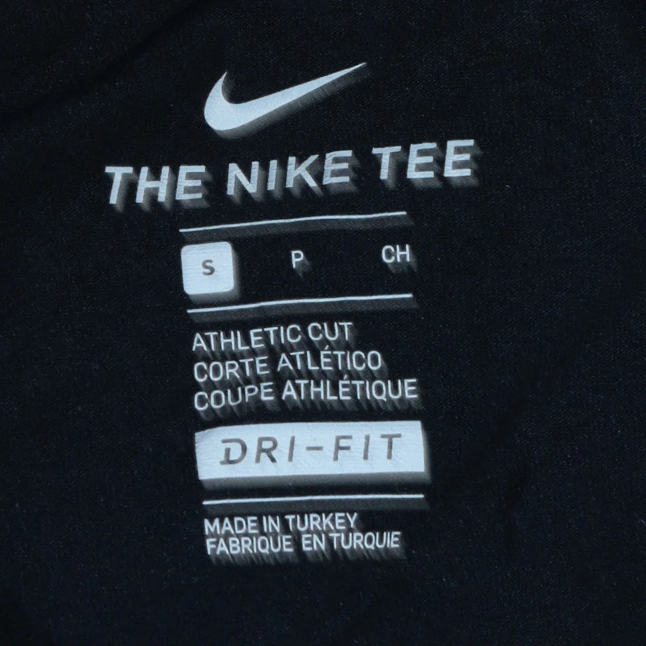 Nike Men's Black 'Shut Up and Run' Dri-FIT Athletic T-Shirt Size S - Image 5
