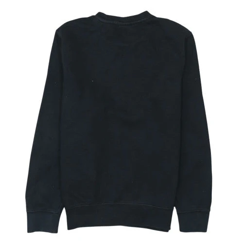 Nike Men's Black Small Pullover Crew Neck Logo Sweatshirt - Image 4