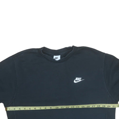 Nike Men's Black Small Pullover Crew Neck Sweatshirt - Image 3