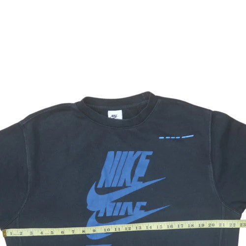 Nike Men's Black Small Pullover Graphic Sweatshirt - Image 3