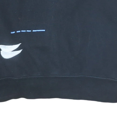 Nike Men's Black Small Pullover Graphic Sweatshirt - Image 7