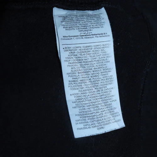 Nike Men's Black Small Pullover Hoodie Sweatshirt Classic Style - Image 6
