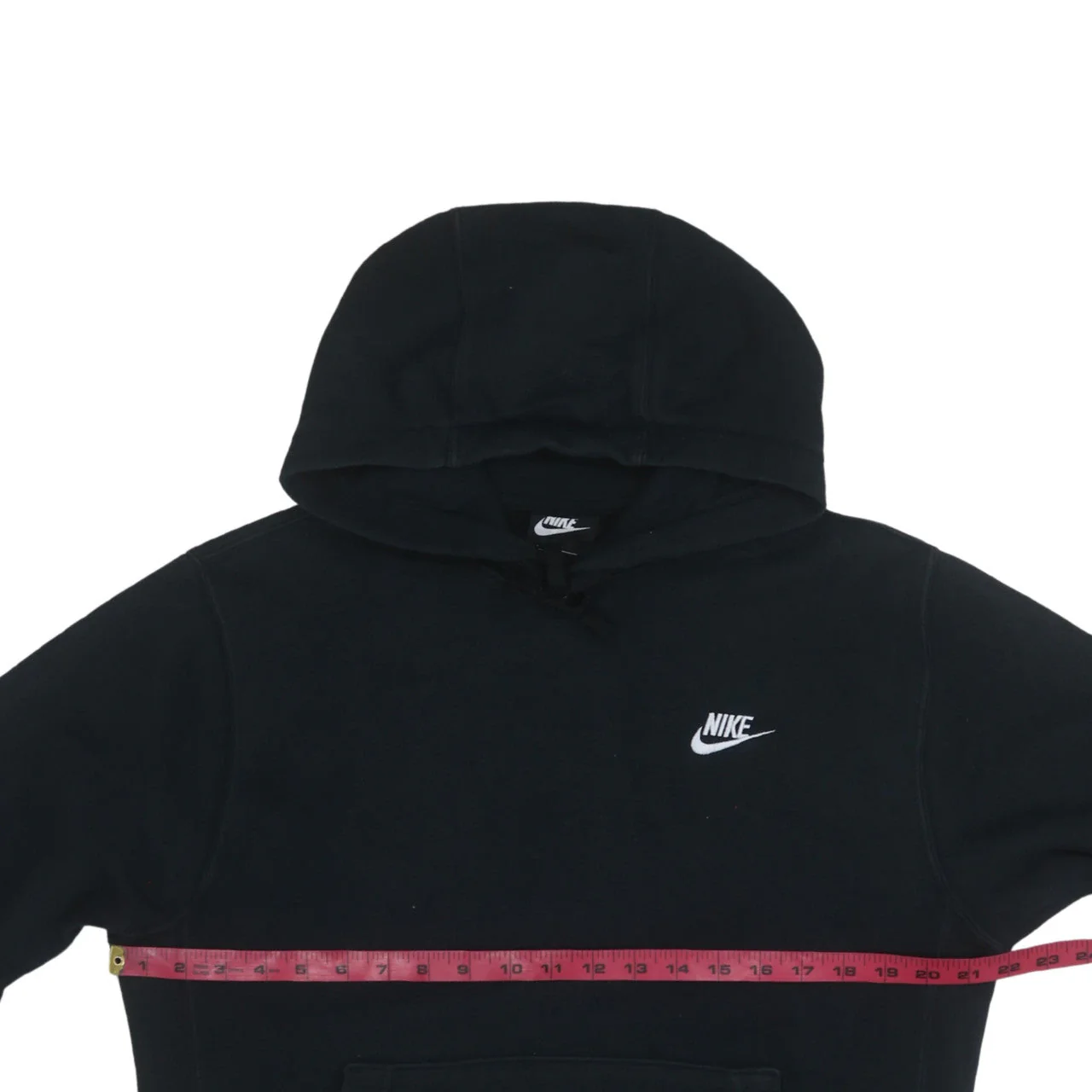 Nike Men's Black Small Pullover Hoodie Sweatshirt with Logo - Image 2