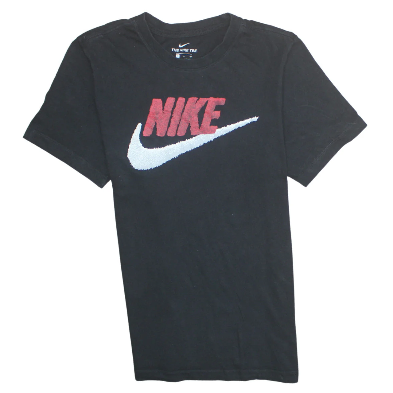 Nike Men's Black Swoosh Graphic Sports T-Shirt Size S