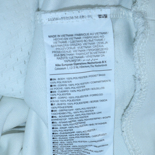 Nike Men's Black & White 1/2 Zip Pullover Sweatshirt Size S - Image 6