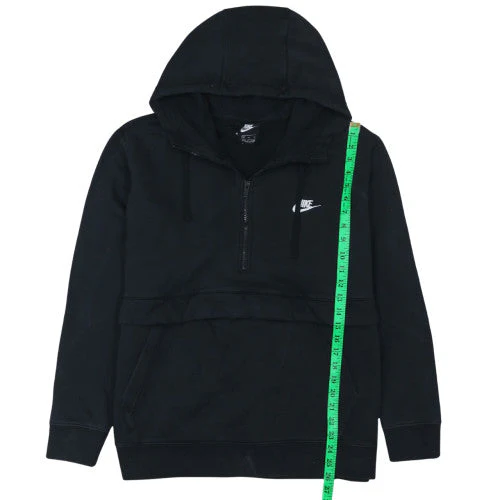 Nike Men's Black XL 1/2 Zip Hoodie Sweatshirt - Image 3