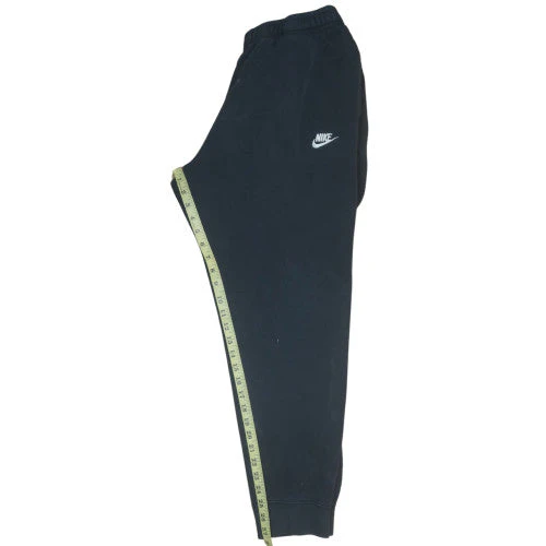 Nike Men's Black XL Fleece Jogger Sweatpants Tapered Fit - Image 2