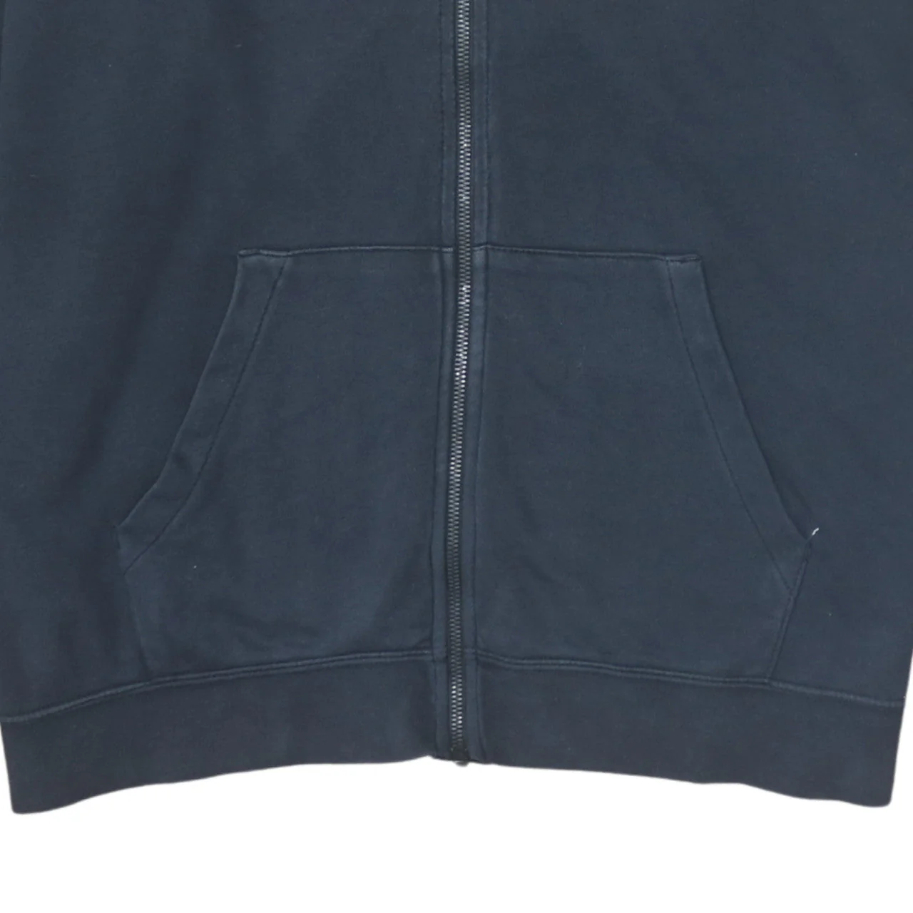 Nike Men's Black XL Full Zip Hoodie Fleece Sweatshirt - Image 8