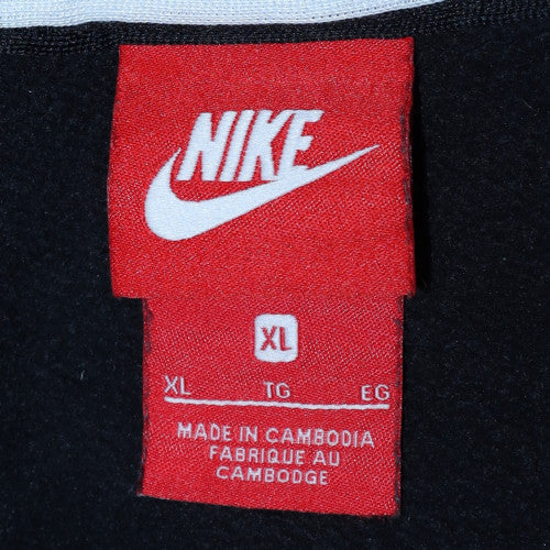 Nike Men's Black XL Full Zip Hoodie Sweatshirt with Logo - Image 5