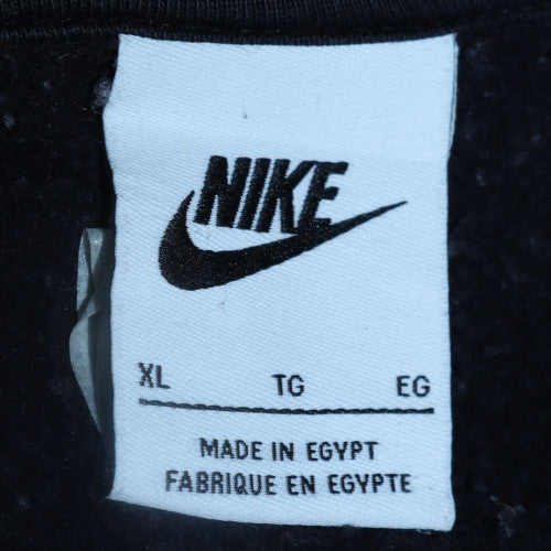 Nike Men's Black XL Full Zip Hoodie with Blue Logo - Image 5