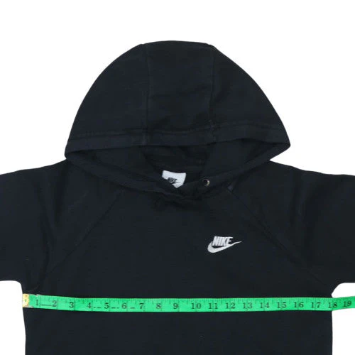 Nike Mens Black XS Pullover Hoodie Fleece Logo Sportswear - Image 2