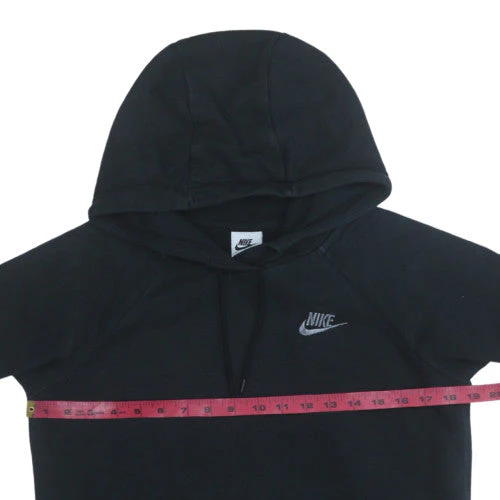 Nike Men's Black XS Pullover Hoodie with Logo - Image 3
