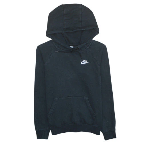 Nike Men's Black XS Pullover Hoodie with Logo and Kangaroo Pocket