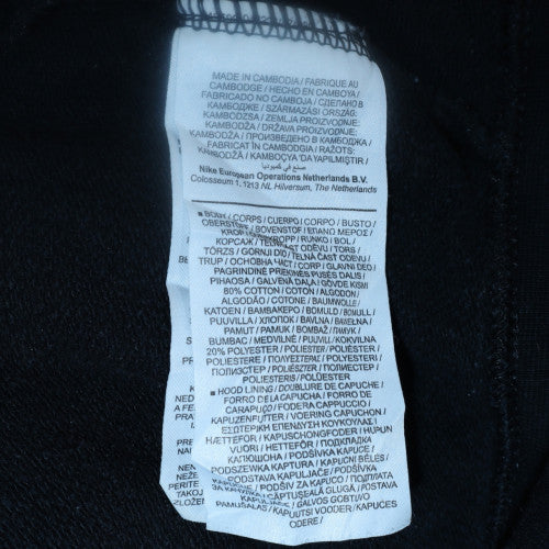 Nike Men's Black XS Pullover Hoodie with Logo and Kangaroo Pocket - Image 6