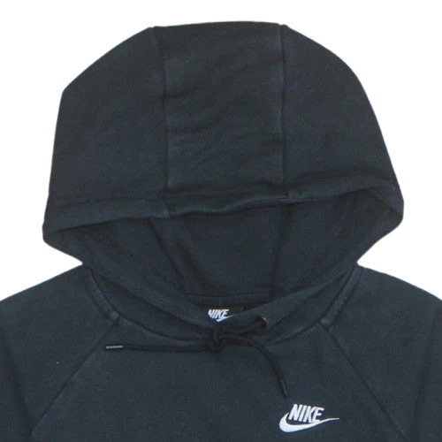 Nike Men's Black XS Pullover Hoodie with Logo and Kangaroo Pocket - Image 8