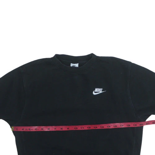 Nike Men's Black XS Pullover Sweatshirt Crew Neck Fleece - Image 2