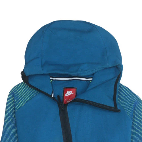 Nike Men's Blue 1/2 Zip Hoodie Size M Regular Fit - Image 8