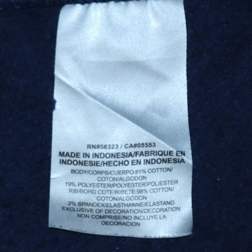 Nike Men's Blue 3XL 1/2 Zip Fleece Sweatshirt with Logo - Image 6