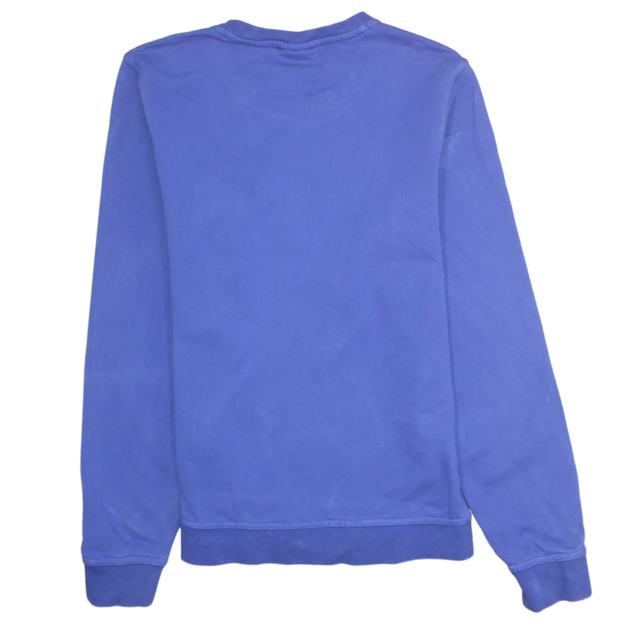 Nike Men's Blue Cotton Crew Neck Pullover Sweatshirt Size S - Image 4