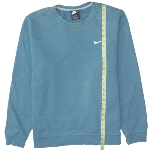 Nike Men's Blue Crew Neck Cotton Sweatshirt XL Classic Fit - Image 3