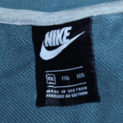 Nike Men's Blue Crew Neck Cotton Sweatshirt XL Classic Fit - Image 5