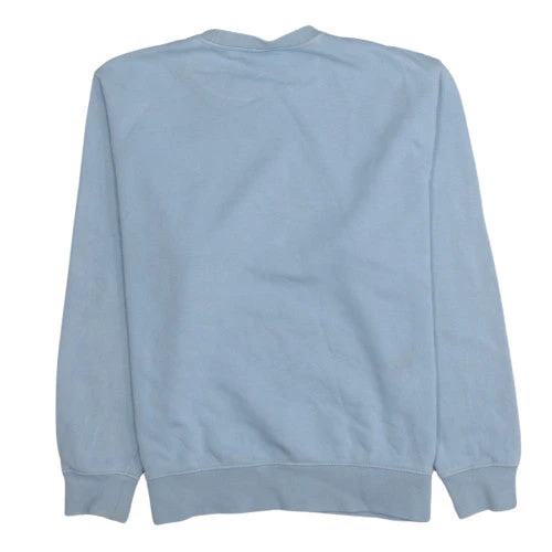 Nike Men's Blue Crew Neck Fleece Pullover Sweatshirt M - Image 4