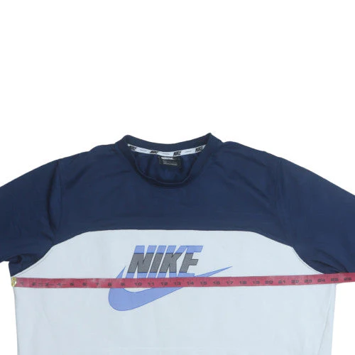 Nike Mens Blue Crew Neck Long Sleeve Sweatshirt XL - Image 2