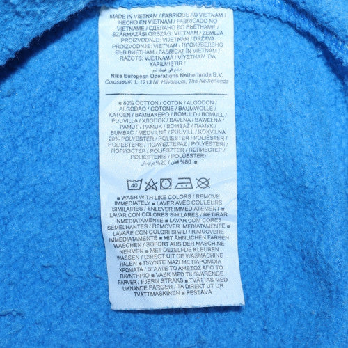 Nike Men's Blue Crew Neck Pullover Sweatshirt L Sports Fleece - Image 6